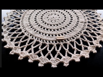 Crochet Doily| Placemats | Table Mat #crochet #crochetworldcreations
