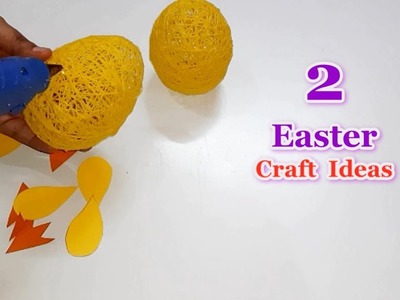 DIY 2 Easy Easter decoration idea with simple materials| DIY Affordable Easter craft idea????24