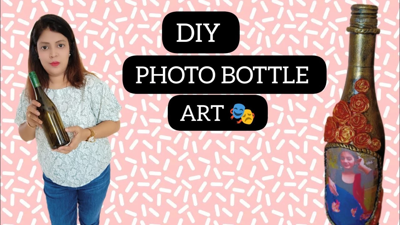 DIY. Photo Bottle ???? Art ????????️. DIY Bottle Decoration ideas ???????? 2023