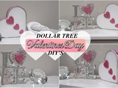 Dollar Tree VALENTINE'S DAY 2023 DIY's | Dollar Tree Valentines 2023 | Valentines DIY & Decor