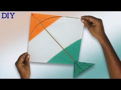 Ghar par pating kasa bhanna||how to make kite