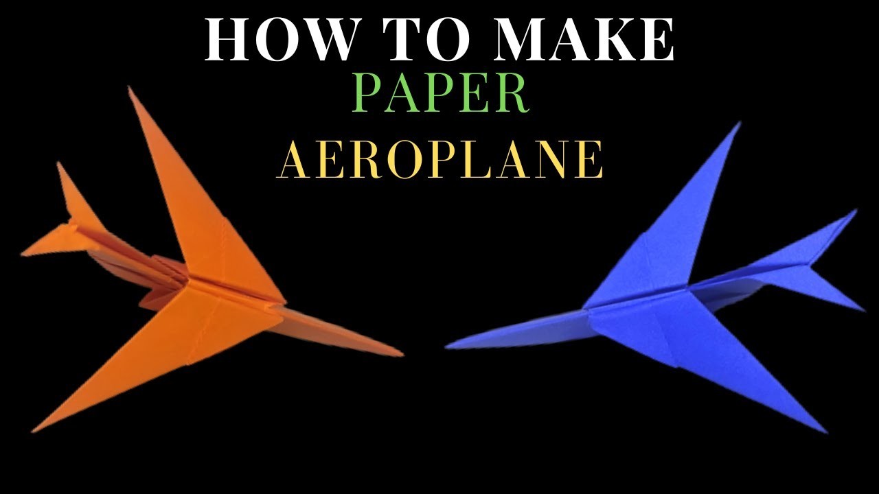 How to make paper airplane that fly far. paper crafts.paper crafts for school project. @bkcrafts2553