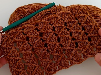 Look how easy! only 2 rows of multipurpose crochet stitch pattern
