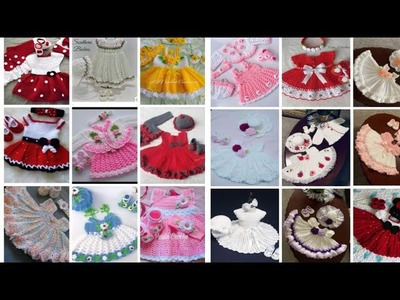 New and stylish crochet baby frock designs # handmade baby frock patterns # zainab fashion world
