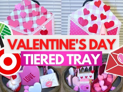 ???? NEW Valentine's Day Tiered Tray DIYS #49 Love Letters Hacks
