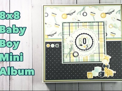 Remake Time! 8x8 Baby Boy Mini Album | Echo Park | It’s a Boy