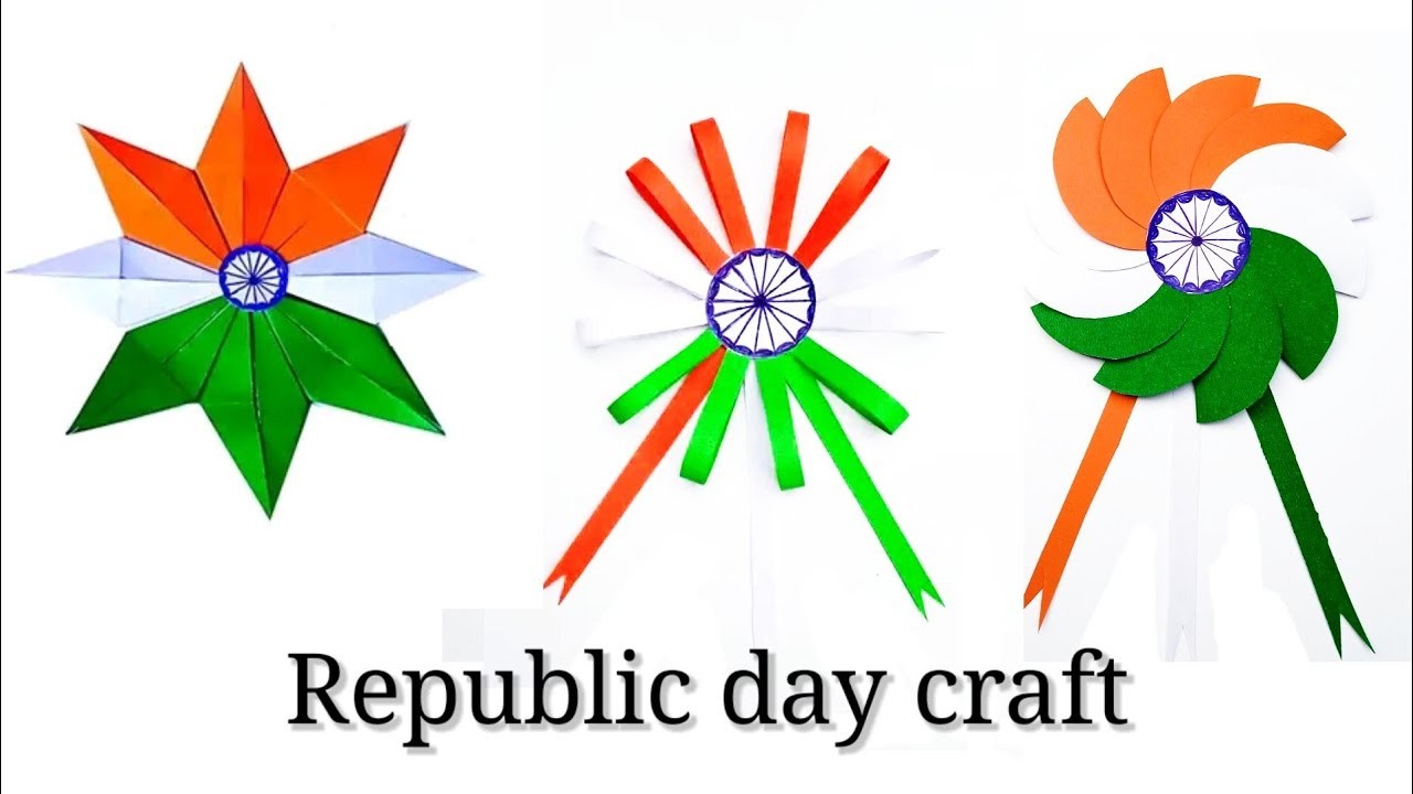 Republic day craft ideas |craft ideas for republic day | Independence day craft | Republic day craft