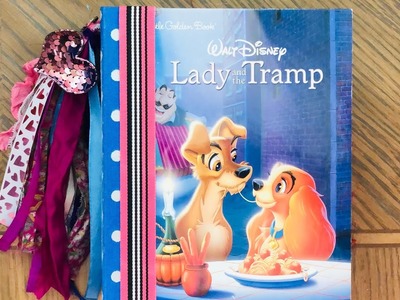 SOLD. Lady and the Tramp Junk Journal