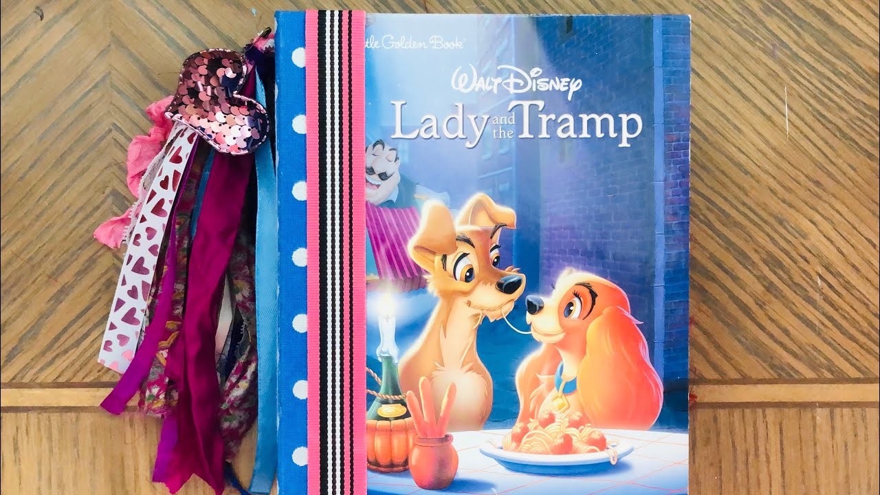 SOLD. Lady and the Tramp Junk Journal