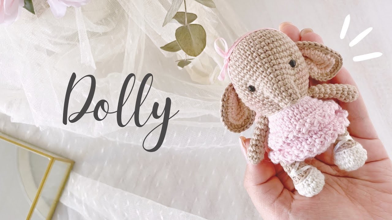 Te enseñamos a tejer a la elefantita Dolly
