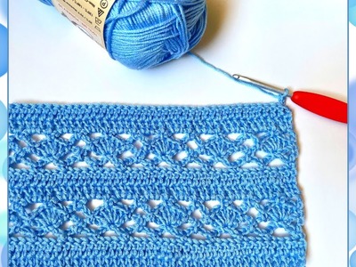 This Crochet Stitch is so Beautiful, You Wont Believe How Easy It Is to Do! Using Yonkey Monkey Yarn