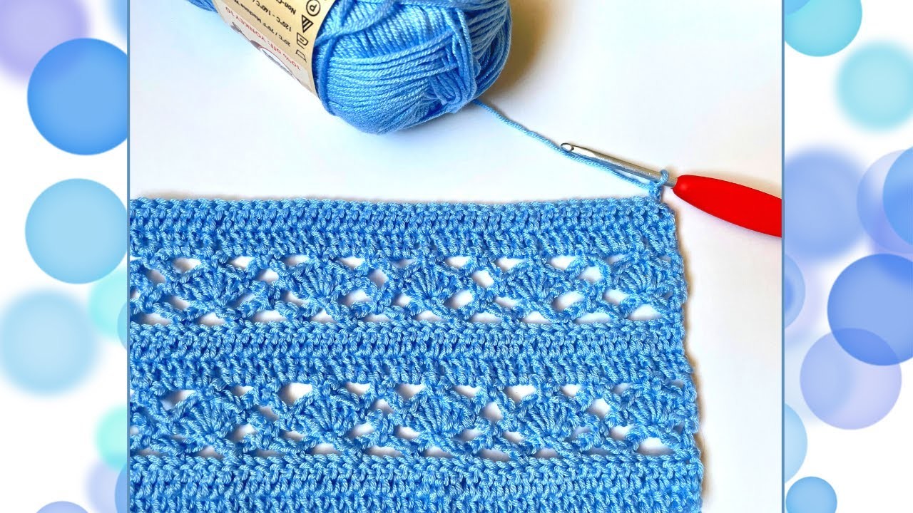 This Crochet Stitch is so Beautiful, You Wont Believe How Easy It Is to Do! Using Yonkey Monkey Yarn