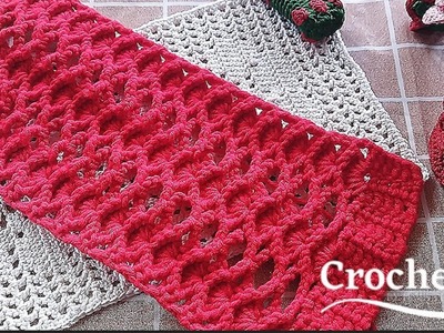 Wonderful handwork crochet || Only 2 rows of easy crochet stitch pattern