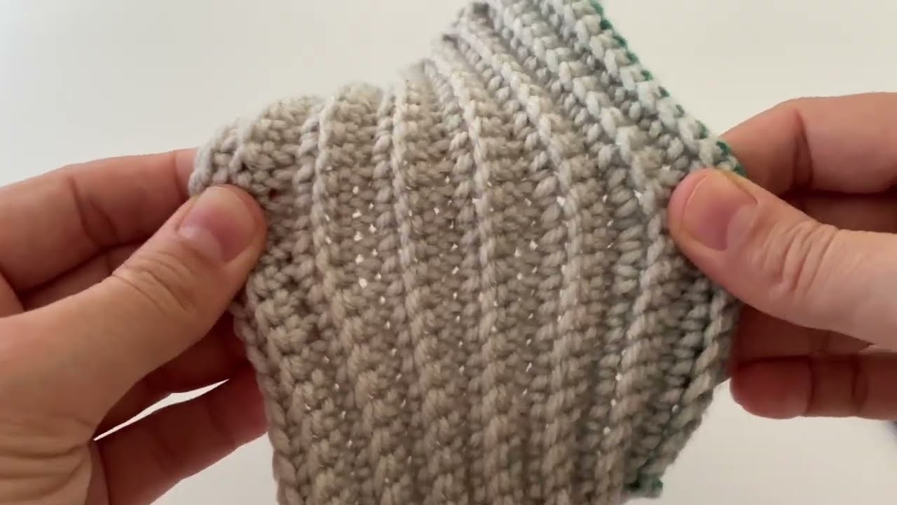AMAZING CROCHET KNITTING - KNIT BEANIE.HAT #crochet #knitting