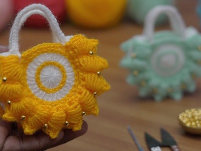 Beautifull Baby mini purse #Crochet handbag #knitting a purse full tutorial @Creative Sarita