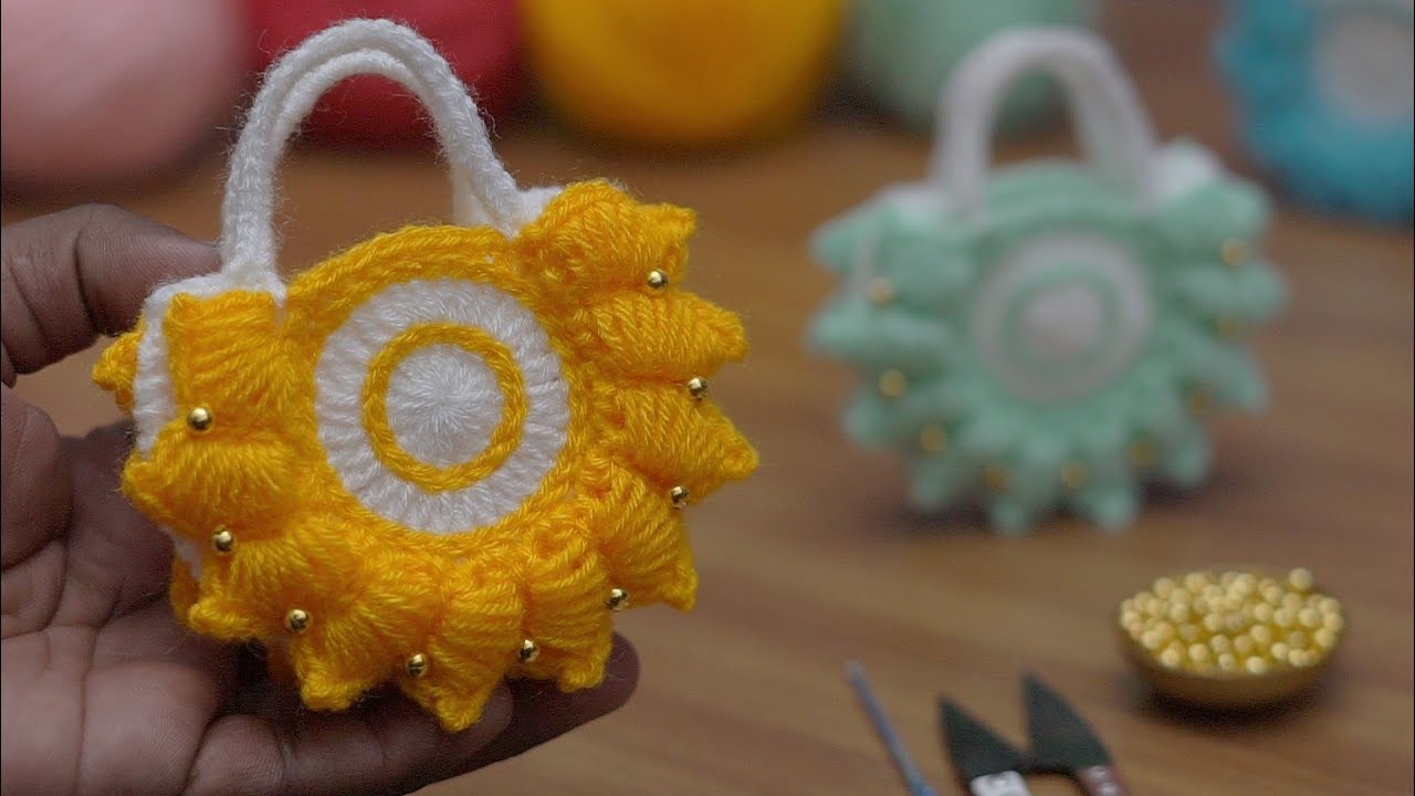 Beautifull Baby mini purse #Crochet handbag #knitting a purse full tutorial @Creative Sarita
