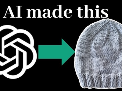 Can AI write a knitting pattern?