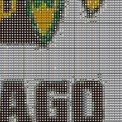 Chicago Blackhawks Logo Cross Stitch Pattern***L@@K***Buyers Can Download Your Pattern As Soon As They Complete The Purchase