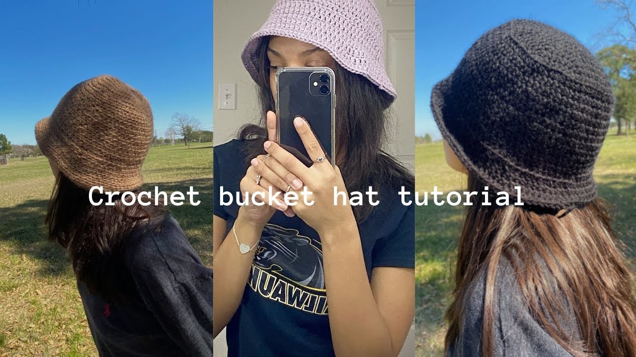 CROCHET BUCKET HAT ✨TUTORIAL✨ |beginner friendly|