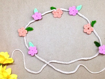 Crochet Headband Flower , Cute Flower Headband Crochet