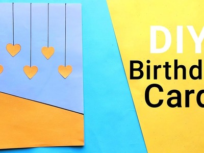 DIY Easy Birthday Card At Home || Beautiful Greeting Card