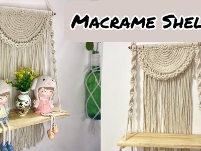 Diy Macrame Wall Hanging Shelf