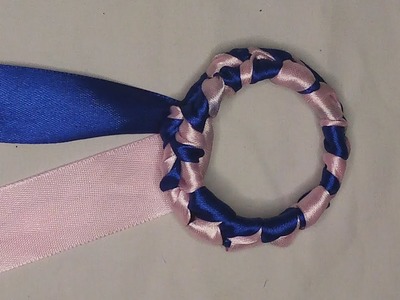 Diy scrunchi with ribbon | easy scrunchi tutorial | Art&CraftZone