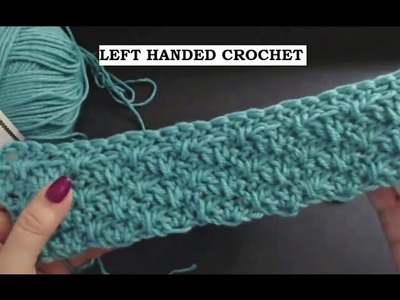 Easy Crochet Blanket for Left handed people. Easy Crochet
