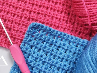Easy Crochet Stitch for Beginners. Simple but Perfect Crochet Stitch for Bags, Blankets, Headbands.