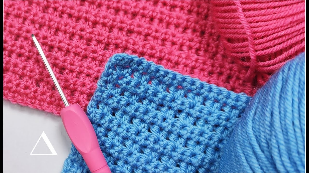 Easy Crochet Stitch for Beginners. Simple but Perfect Crochet Stitch for Bags, Blankets, Headbands.