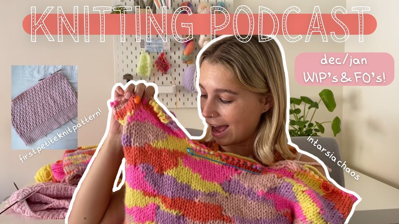 Finally knitting my first petite knit pattern! | knitting podcast ep. 6