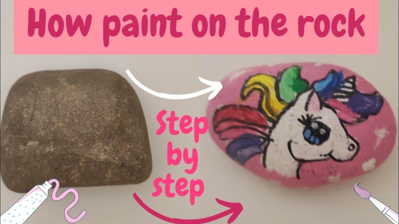 How paint on the rock?    Tutorial step by step