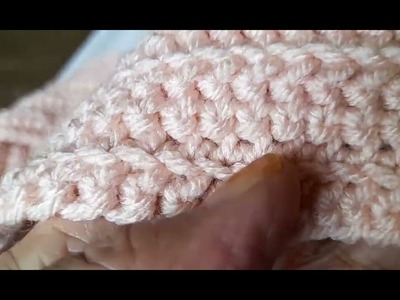 HOW TO CROCHET A PINK SCARF | BEGINNER FRIENDLY | DESICHANNEL