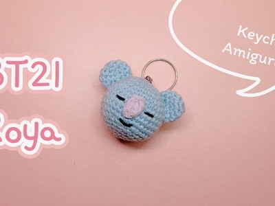 How to Crochet BT21 Koya Keychain