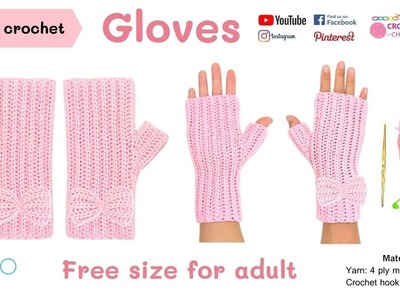 How To Crochet Gloves Look Knit Easy And Quick