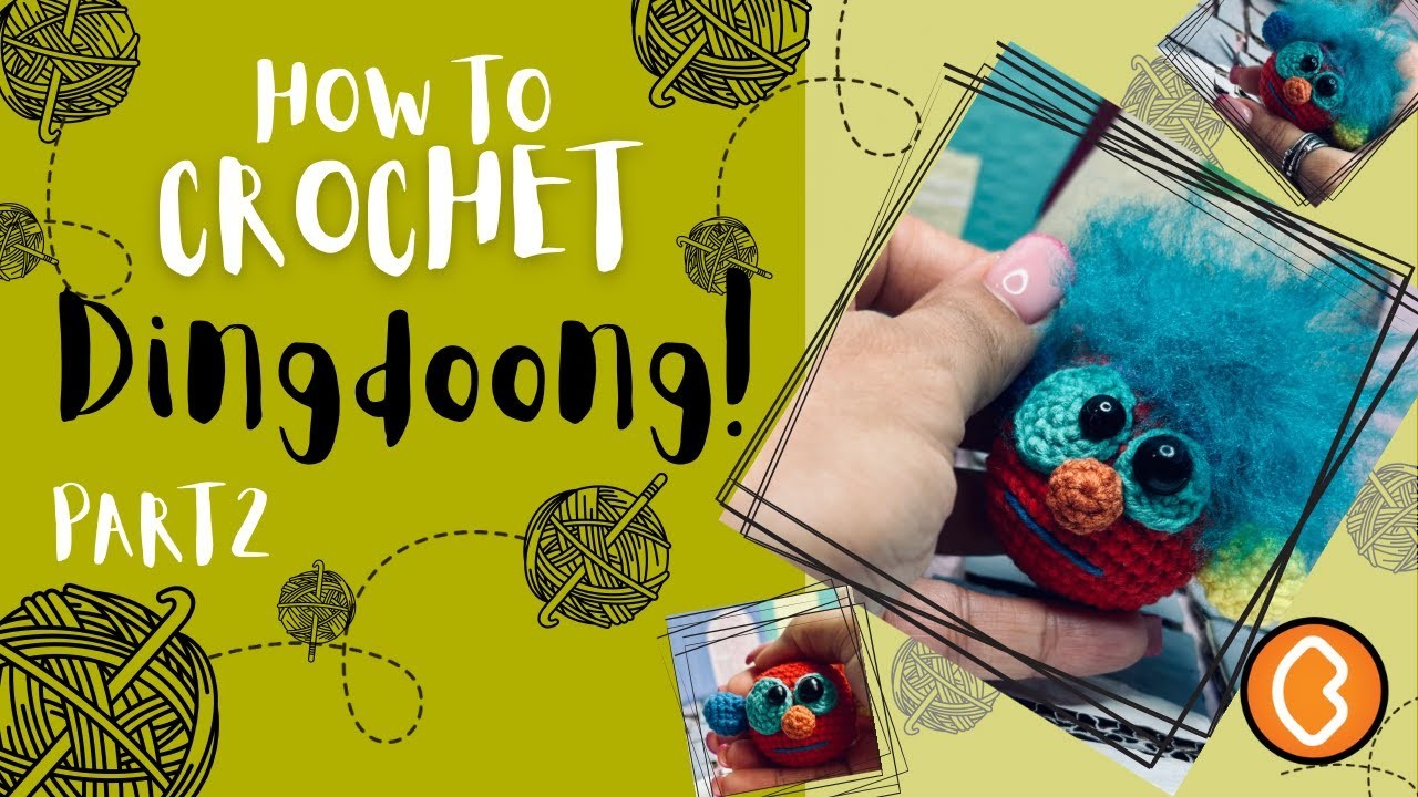 How to crochet keychain ?Amigurumi crochet tutorial | как связать брелок крючком