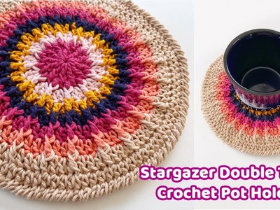 How to Crochet the Stargazer Pot Holder: 2023 Pot Holders Galore Crochet Along - January