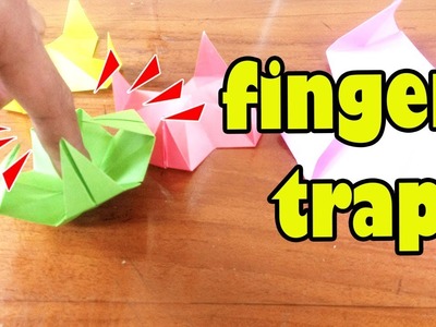 How To Make a Paper Finger Trap Anti-Stress Toy