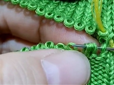 Learn Use a Sewing Needle  Perfectly Repair a Hole in a Sweater(Flat and Threaded Butt Joints)