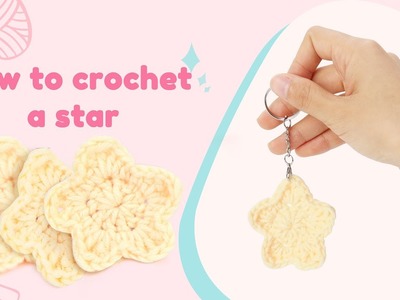 (Left-Hands)How to crochet the Star