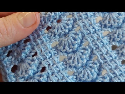 Perfect ????????For beginners Tunisian crochet stitch ???? #tunisiancrochet #pattern #crocheting