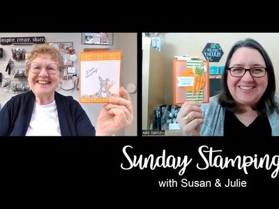 Sunday Stamping Ep 87: Stampin’ Up! Sale-a-Bration Thanks a Bunch | Carrots Stamp Set