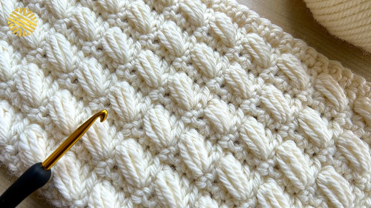 SUPER EASY Crochet Pattern for BEGINNERS! ✅ WONDERFUL Crochet Stitch for Baby Blanket, Bag and Scarf