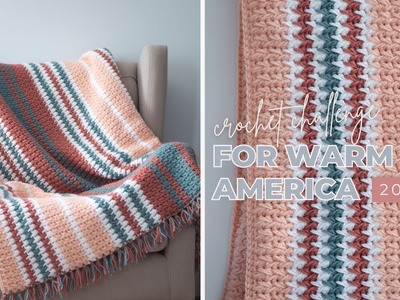 The Pattern You've Been Waiting For!  Crochet Challenge for Warm Up America 2023
