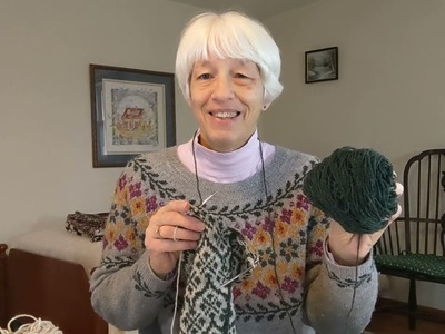 Tutorial: Hack for flat stranded knitting: the Portuguese Purl