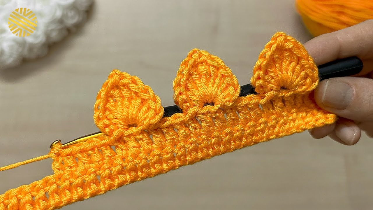 VERY EASY Crochet Border Pattern for Beginners! ???????? PRETTY Crochet Edging for Baby Blanket & Scarf