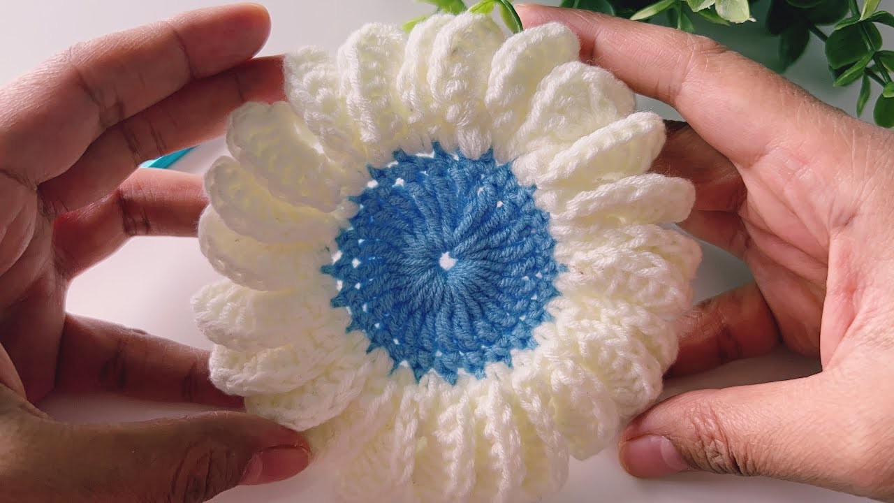 Wow???? Super easy Crochet knitting a Coaster