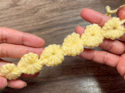 Wow????Super easy knitting Crochet headband heart line ????