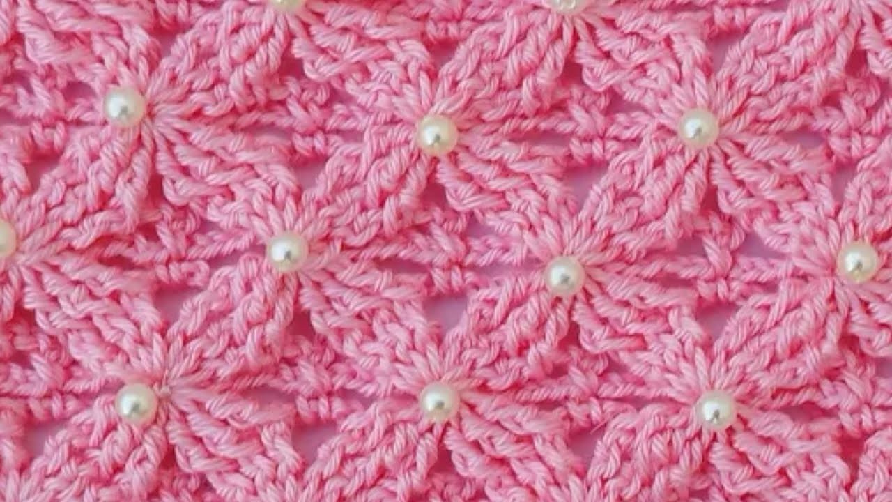 AMAZING????????only 4 rows of very easy and beautiful pattern. crochet new design