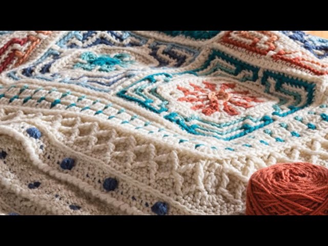 Annie’s Moroccan Afghan kit 5